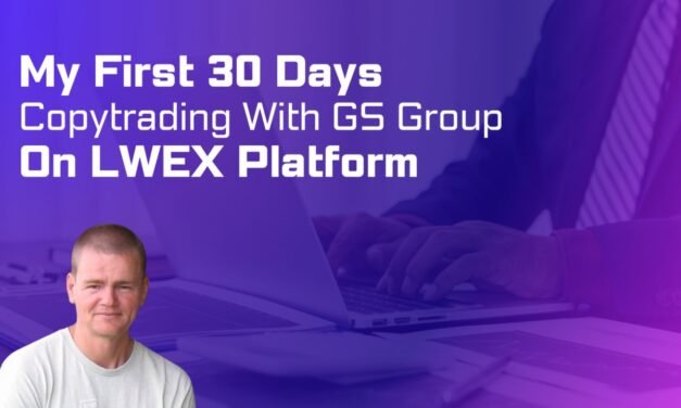 My First 30 Days Copytrading With GS Group